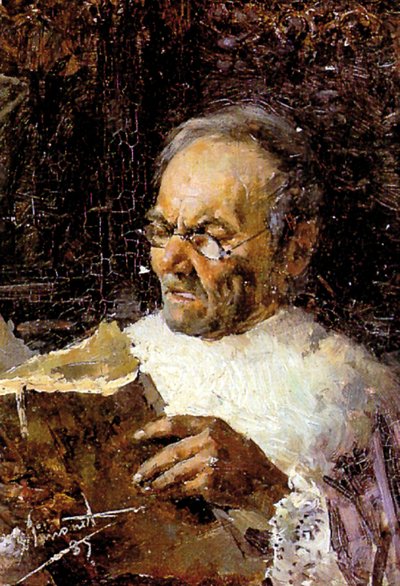 Canonico che legge da Enrique Simonet